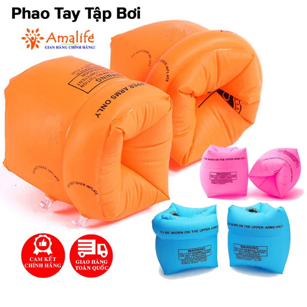Review Phao Tay Amalife Cao Cấp: An Toàn, Dày Dặn Cho Bé & Người Lớn Tập Bơi