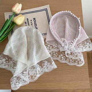 [🔥XƯỞNG SALE SẬP SÀN🔥] Băng Đô Ren Kiểu Pháp, Ngọt Ngào, Khăn Turban Phối Ren Thời Trang K360