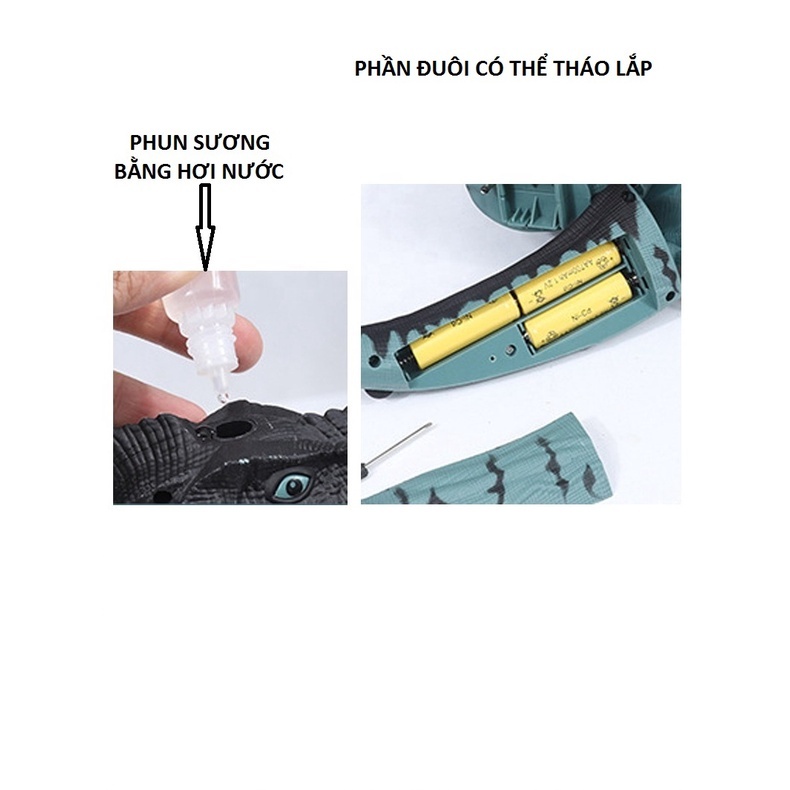Khủng Long Đồ Chơi Khủng Long Phun Lửa Đồ Chơi Bé Trai Đồ Chơi Khủng Long Mô Hình Khủng Long - Đồ Chơi Cho Bé PUKAPI