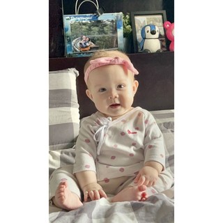 Áo cột dây sơ sinh cao cấp Bunnybaby cho bé 3-5kg