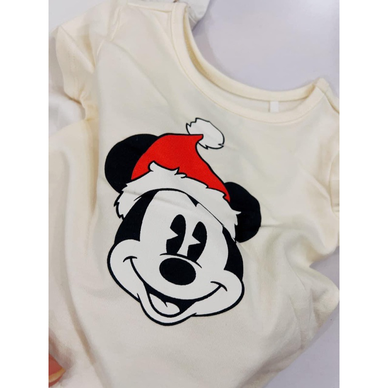 Áo phông sơ sinh bé trai bé gái xuất dư NB C6123 size 3–6m (3–7kg) cotton mềm thoáng mát