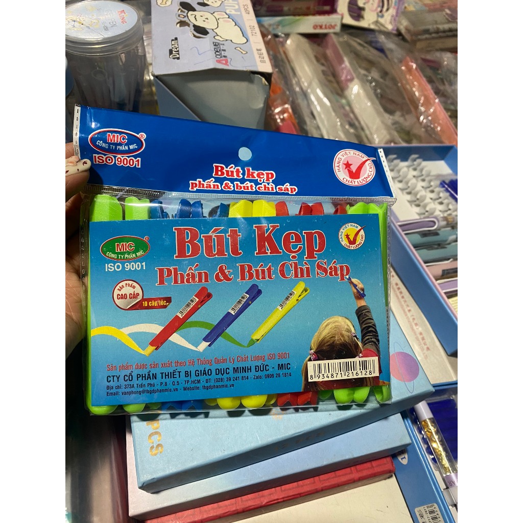 BÚT KẸP PHẤN VIẾT BẢNG - LOẠI TỐT