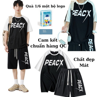 Bộ cotton quần áo trẻ em hàng qc size đại cho bé trai từ 28-55kg