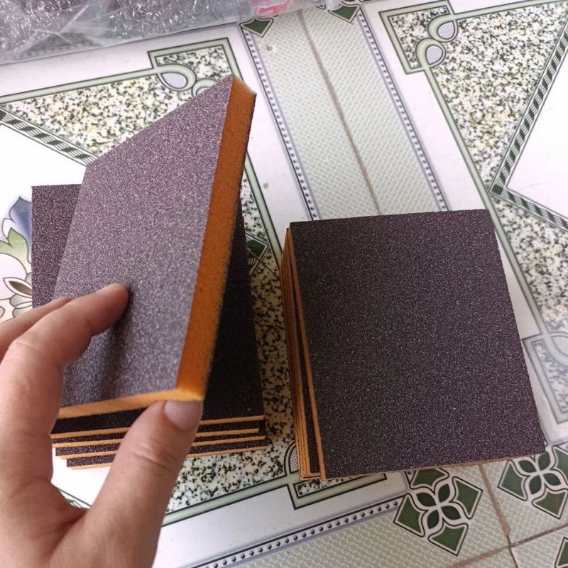 Nhám Chùi Nồi Mỏng, Cước Nhám Vàng Mỏng Bền