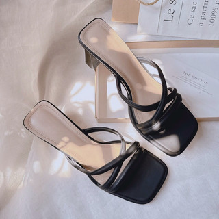 Mieo Shoes - Guốc Nữ Quai Chéo Da Mềm Êm Chân D2652 D2653 D2654 D2655