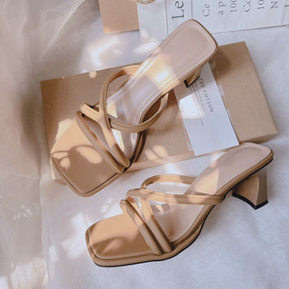 Mieo Shoes - Guốc Nữ Quai Chéo Da Mềm Êm Chân D2652 D2653 D2654 D2655