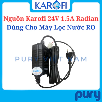 Nguồn Máy Lọc Nước Karofi Chính Hãng - Adapter Karofi Radian 24V 1.5A - Dùng được cho máy phun sương