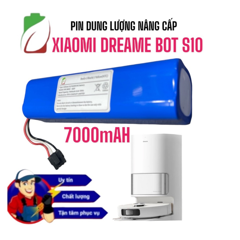 PIN ROBOT HÚT BỤI XIAOMI DREAME BOT S10 CHUẨN LG/SAMSUNG BẢO HÀNH 9 ...