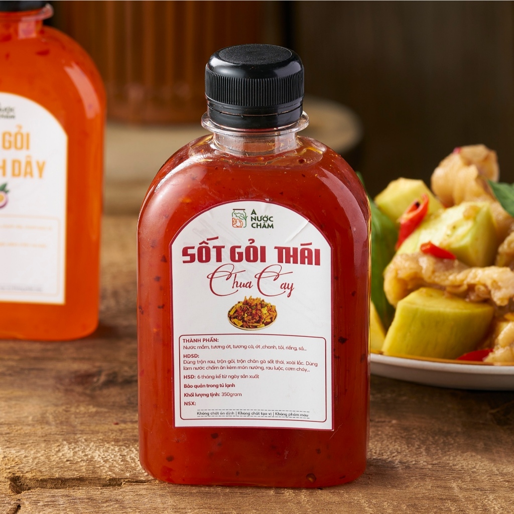 Sốt gỏi Thái -làm chân gà sốt thái,gỏi bò sốt thái chấm cơm cháy ngon
