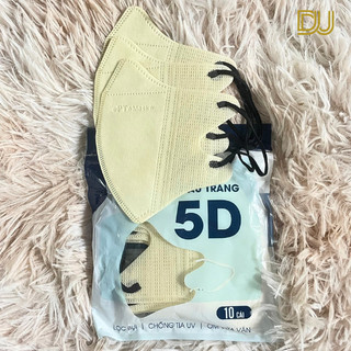 Combo 100 cái khẩu trang 5D mask Phương Tuyến 3 lớp chính hãng lọc bụi thời trang