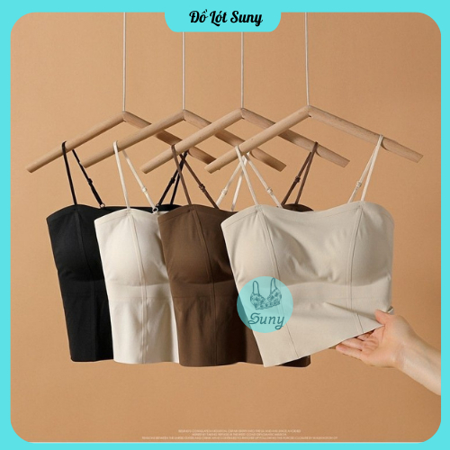 Áo bra su, Áo bra dáng lửng chất đúc su mềm mịn có đệm ngưc, dây áo điều chỉnh 631