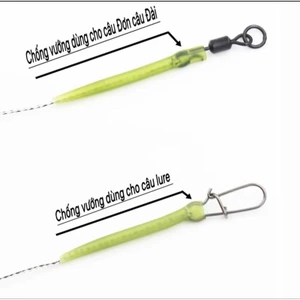 Gói 50 Cái Ống Bọc Khóa Link Câu Lure, Chống Lật Lưỡi Lục. Tăng Thẩm Mỹ Cho Bộ Thẻo Câu.
