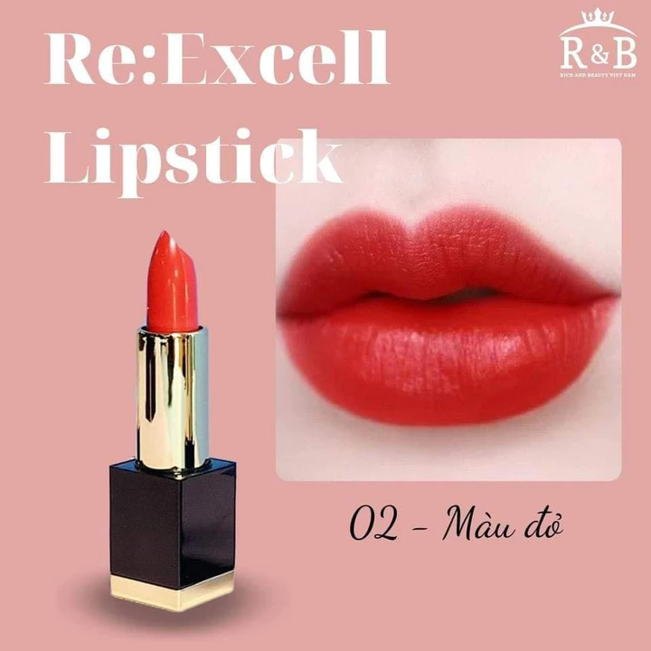Son Môi Re Excell R&B - Son Môi Re:Excell Lipstick Giúp Đôi Môi Căng Mọng Đầy Sức Sống Hà Minh RB