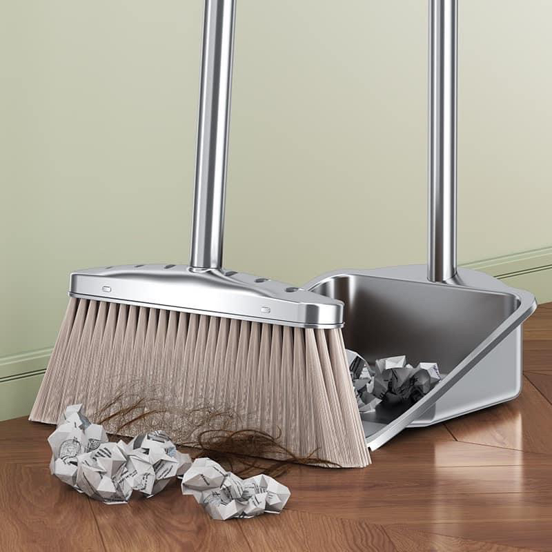 BỘ CHỔI HÓT RÁC INOX SIÊU ĐẸP | Shopee Việt Nam