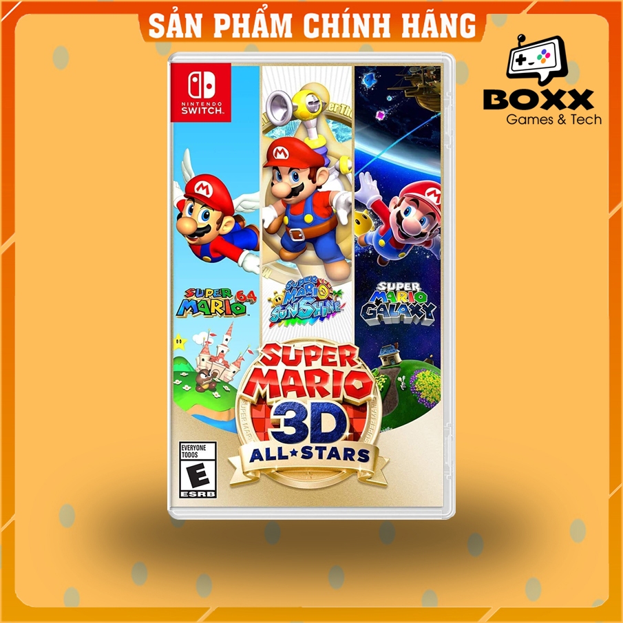 Băng Game Super Mario 3D All-Stars Nintendo Switch Shopee Việt Nam