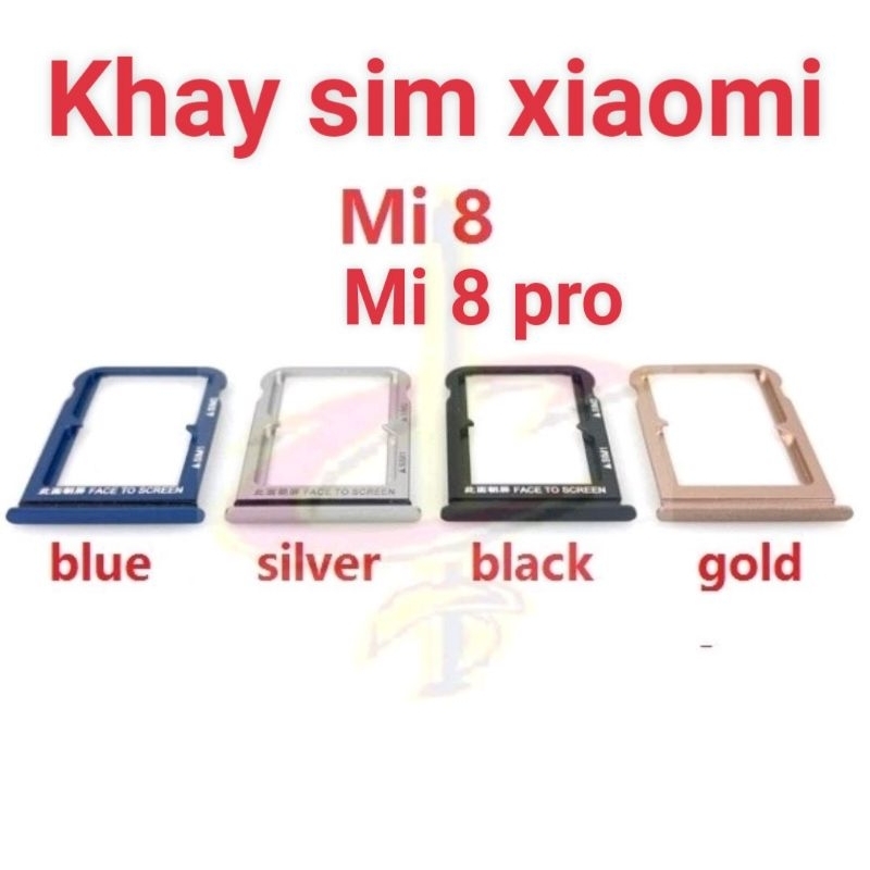 Khay Sim Cho Điện Thoại Xiaomi Mi 8 / Mi 8 Pro | Shopee Việt Nam