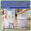 Máy giặt mini Achita quay tay G60 vắt kiệt nước đánh bay vết bẩn, máy giặt đồ lót, tất vớ, đồ cho bé
