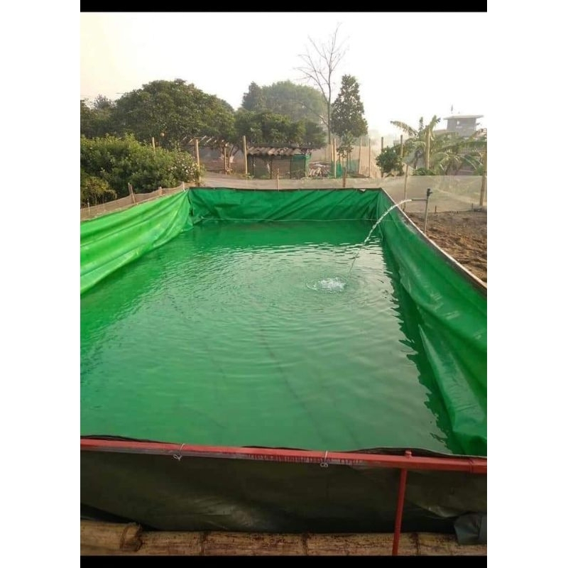 Bể bạt nuôi cá, ốc ếch, hồ bơi cho trẻ em - loại xanh bộ đội và hdpe mầu đen