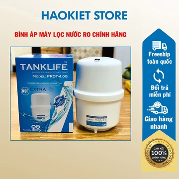 Bình Áp Máy Lọc Nước Ro - Sử Dụng Tất Cả Máy Lọc Nước Từ 8-10 Lít Tặng Kèm Van