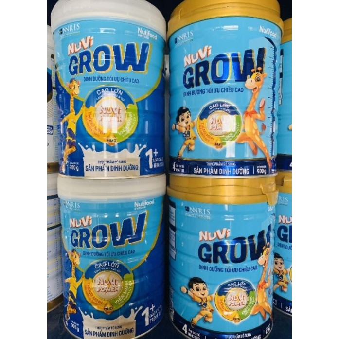 DATE 2026-Sữa bột Nutifood Nuvi Grow 4 và 2+ lon 900g | Shopee Việt Nam