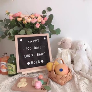 Bảng Gỗ Ghép Tên 25x25cm, Bảng Gỗ Decor Trang Trí Sinh Nhật, Đám Cưới Phong Cách Hàn Quốc Yến Nhi Shop
