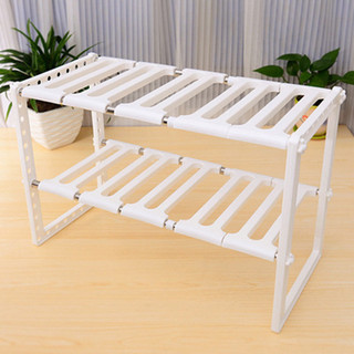 (giá dùng thử)  Kệ gầm bếp 2 tầng đa năng tiện dụng tiết kiệm không gian nhà bếp, kệ để nồi niêu xong chảo