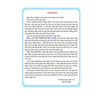 Sách - 35 Đề Ôn Luyện Tiếng Việt 2 - Biên Soạn Theo Chương Trình GDPT mới - ndbooks