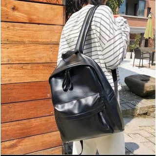BaLo Nam, Nữ Đi Học Sức Chứa Lớn Thiết Kế Đơn Giản Basic Phổ Biến Thời Trang Hàn Quốc -  BL024