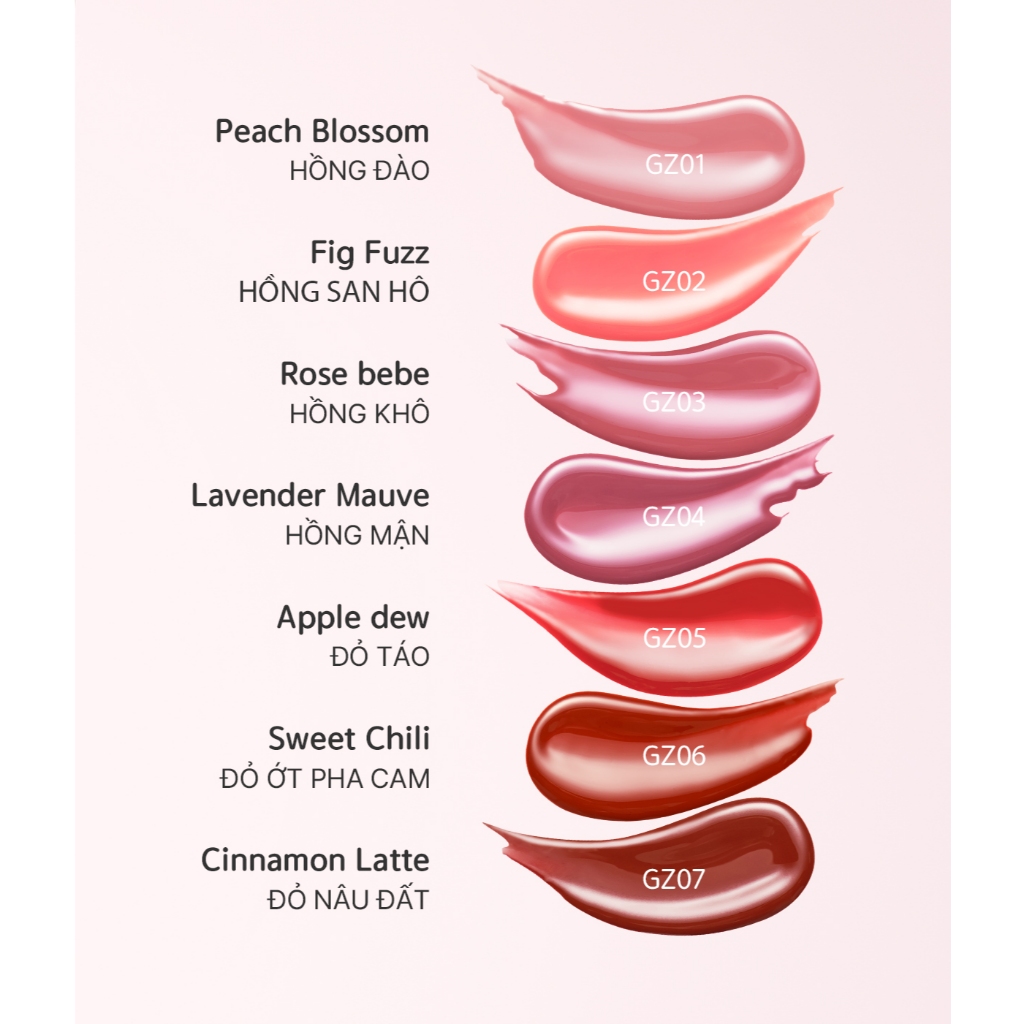 Ảnh Son Bóng Black Rouge Chewy Lip Glaze 32.8g 3