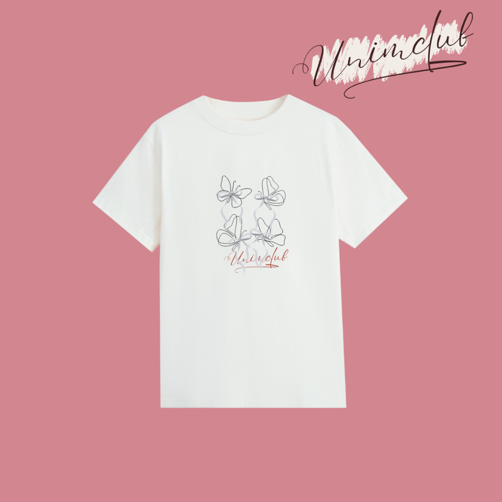 [Tặng kèm Nơ Lụa] Áo Baby Tee Thun Nơ Lụa Hình In Butterfly Nhiều Màu Vải Cotton Cao Cấp Mềm Mịn Thoáng Mát - BT03