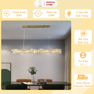 Đèn Thả Pha Lê Thủy Tinh Energy Green Lighting TBD-841 (100cm) - Trang Trí Phòng Khách / Phòng Bếp