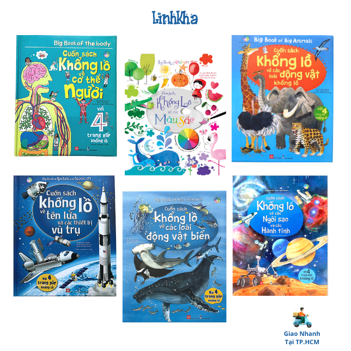 Sách Tương Tác - Big Book - Cuốn Sách Khổng Lồ - Nhiều Chủ Đề - Đinh Tị ...