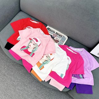 Bộ quần áo mát cho bé trai bé gái cho bé từ 10-28kg, Set cotton mát sọc kẻ 3 màu co dãn tốt nhà mesuakids68