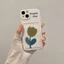 Ốp lưng iphone hoa tulipỐp điện thoại IP trong túi đựng thẻ ảnh iphone 7/7plus/8/8plus/x/11/12/13/14/15max/promax ct1044