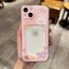 Ốp lưng iphone gấu thỏ Ốp điện thoại IP trong túi đựng thẻ ảnh iphone 7/7plus/8/8plus/x/11/12/13/14/15max/promax ct1046