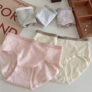 Quần lót nữ cotton cao cấp dày dặn thấm hút tốt  thoáng khí đáy lót kháng khuẩn khử mùi DEVARI LY01