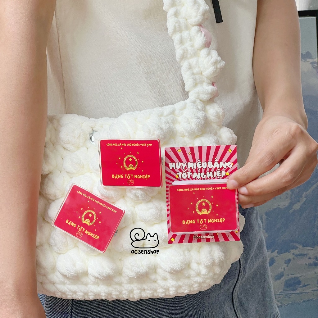Huy hiệu cài áo, balo túi xách by Ocsenshop (Ocsen handmade)