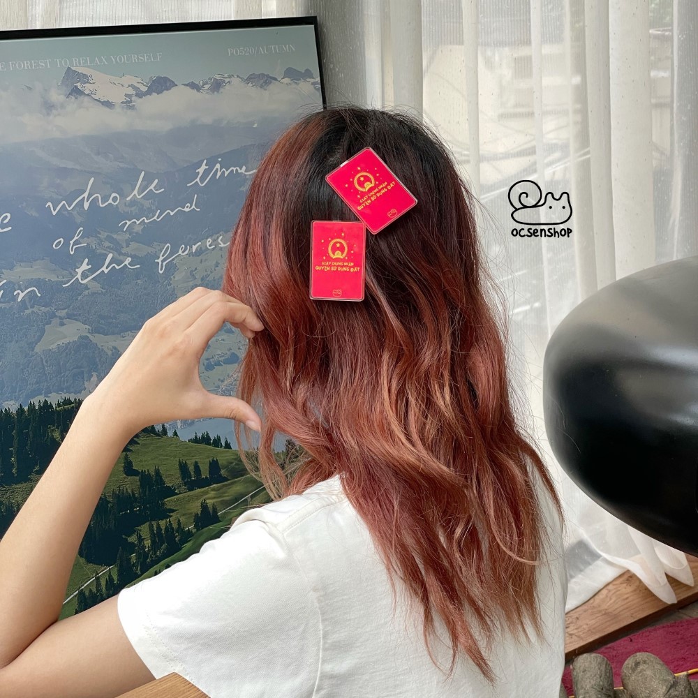 Kẹp tóc thiết kế by Ocsenshop