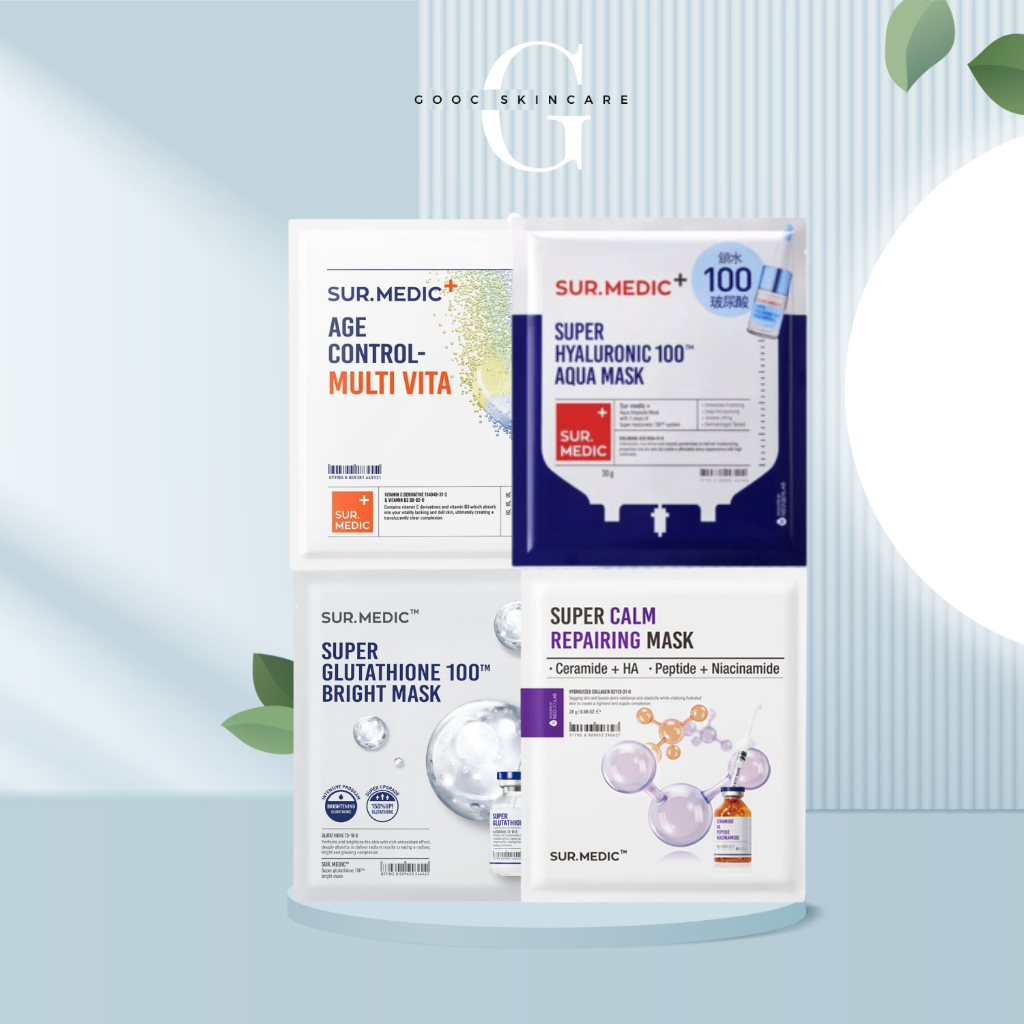 Mt N Lm Trng Chuyn Su - Sur.Medic Bright Glutathione Mask ( hp 10  ming) | Shopee Vit Nam