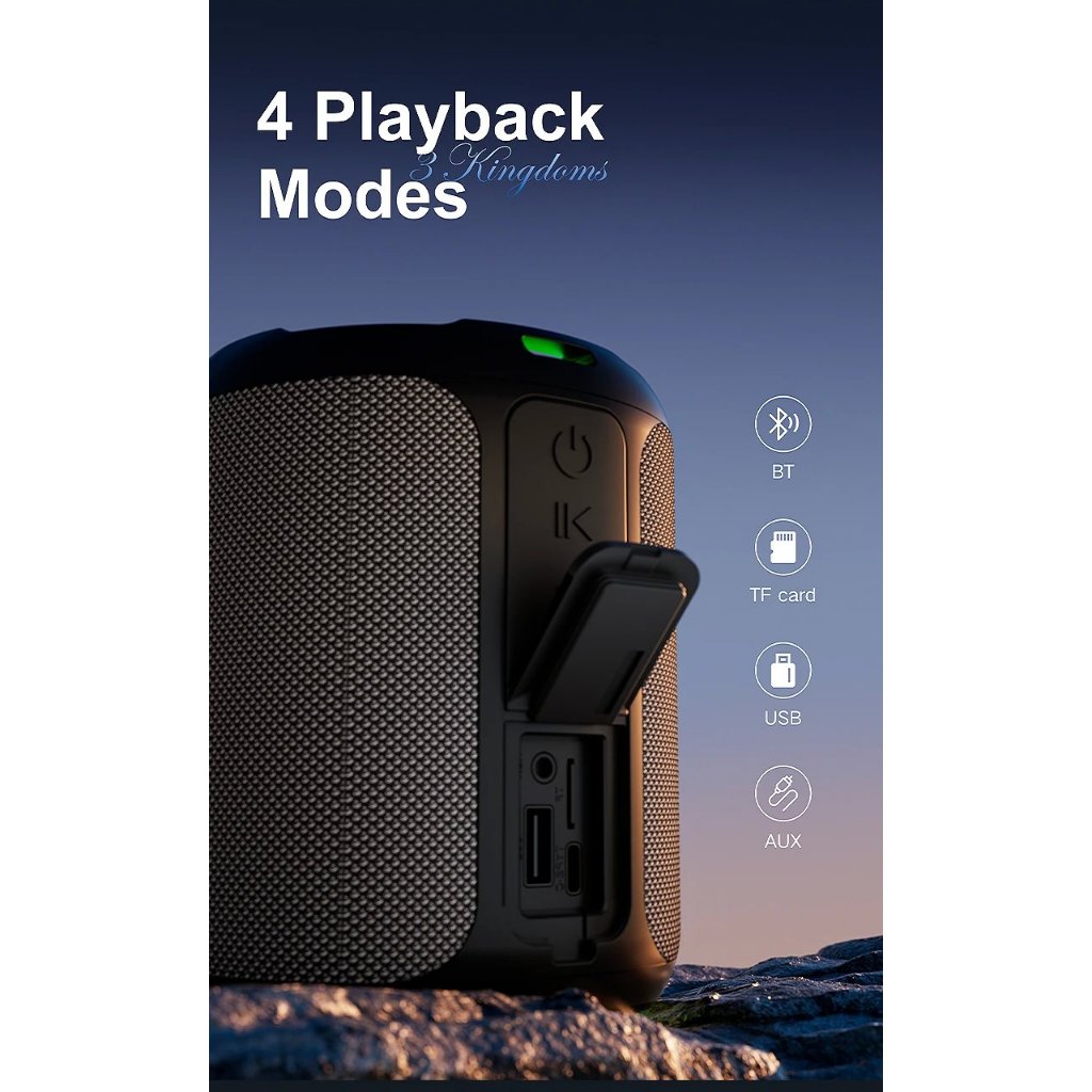 Loa Bluetooth 5.3 Xdobo 3 Kingdoms, Công Suất 40W, Có Đèn RGB Cho Loa Siêu Trầm, Hỗ Trợ Thẻ TF, USB, TWS - BH 12 THÁNG | BigBuy360 - bigbuy360.vn