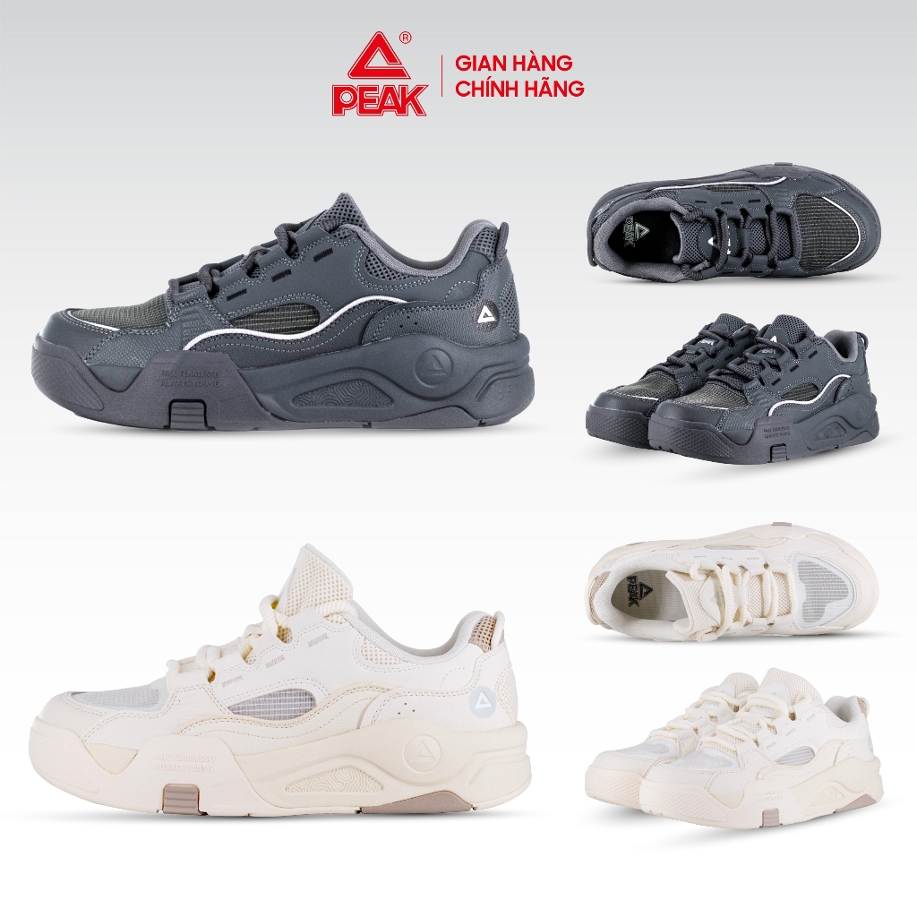 Ảnh Giày Thể Thao Thời Trang Nam Nữ PEAK Casual Công nghệ Đế Taichi Siêu Nhẹ Thiết kế Basic DB420057 DB420058 4