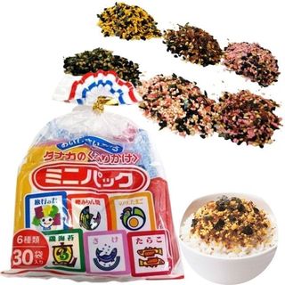 Gia vị rắc cơm Tanaka Nhật Bản cho bé 30 gói