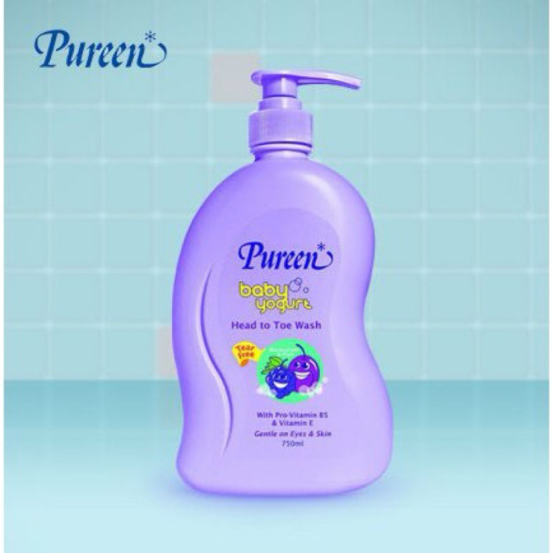 Sữa Tắm Gội Toàn Thân Pureen Cho Bé 2 IN 1 C 750ml