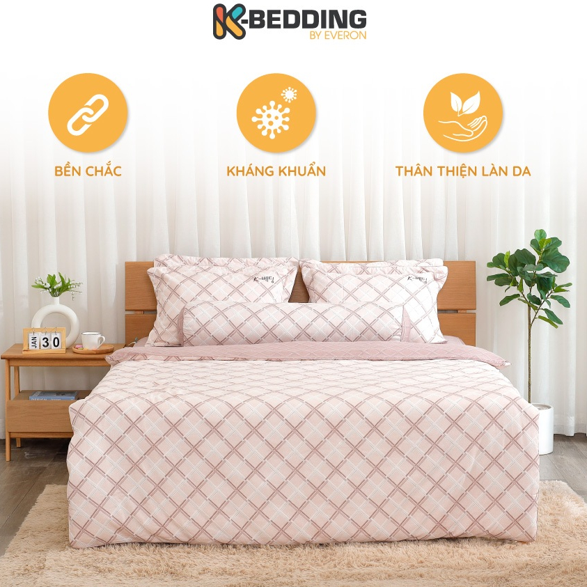 Ảnh Chăn bốn mùa K-Bedding by Everon chất vải Micro Tencel KMTP (180x200 cm) có khóa kéo để lồng ruột chăn 1