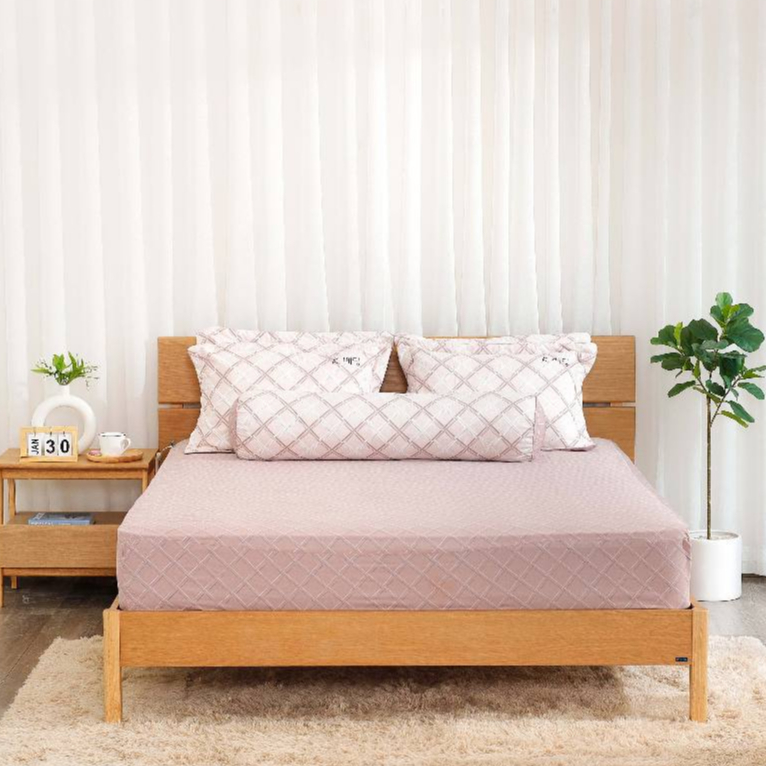 Ảnh Bộ ga giường K-Bedding by Everon KMTP chất vải Micro Tencel (4 món, không bao gồm chăn) 3