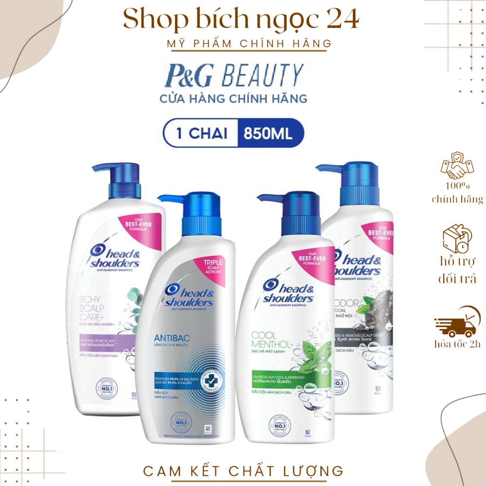 Dầu Gội Head&Shoulders chai 850ml