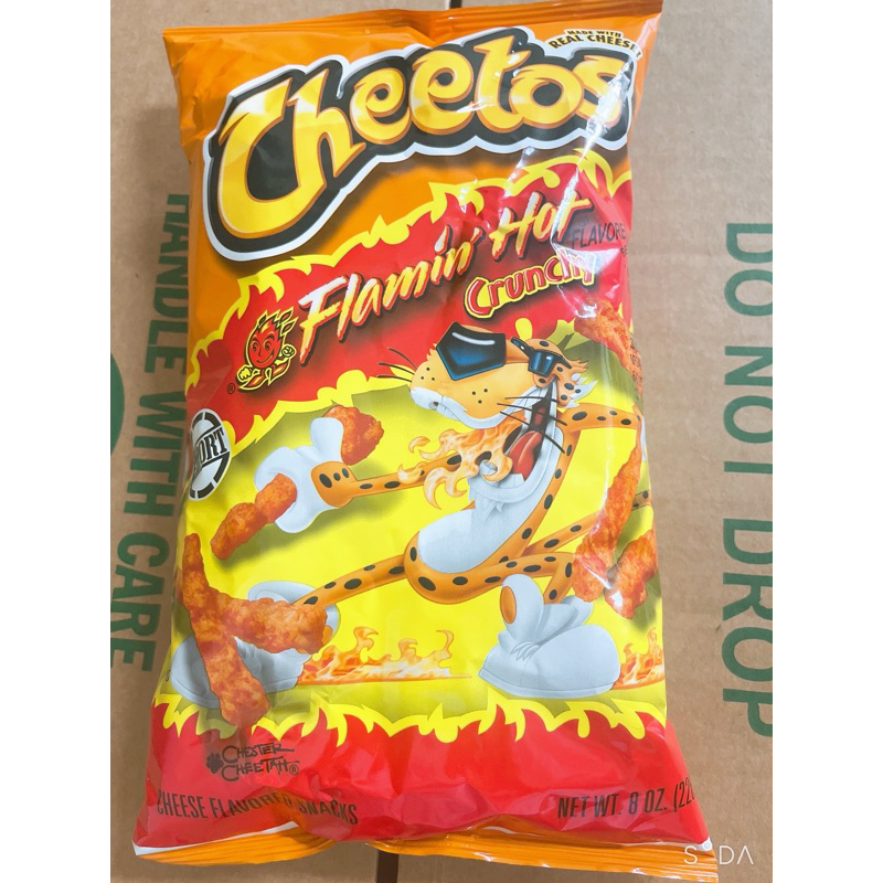 Snack Cheetos Crunchy Flamin Hot 226 8g 2 25 Xuất Xứ Mỹ Shopee Việt Nam