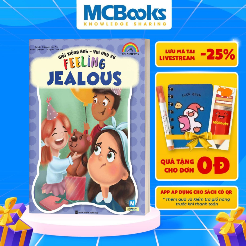 Sách - Giỏi Tiếng Anh - Vui Ứng Xử Feeling Jealous - MCBooks