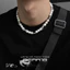 Vòng cổ ngọc trai, dây chuyền ngọc trai nhân tạo kiểu dáng hiphop cá tính unisex dành cho nam và nữ BEAR18 - D19