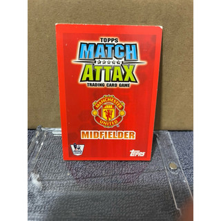 Thẻ Cầu Thủ Bóng Đá Match Attax Cristiano Ronaldo CR7  2007/08 07/08 Limited ( Supper Rare Card )